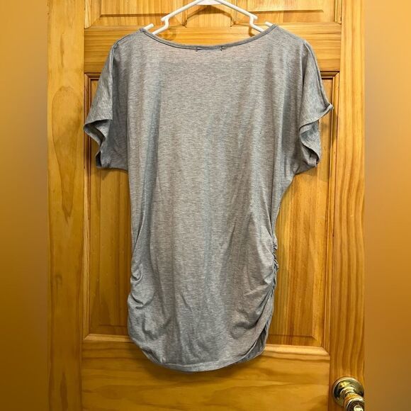 Espresso size M gray bead embellished blouse - Picture 4 of 4